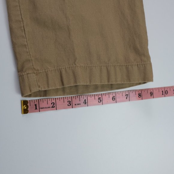 Banana Republic Mens Dress Pants Gavin 38 x 32 Flat Front Tan - Picture 12 of 12